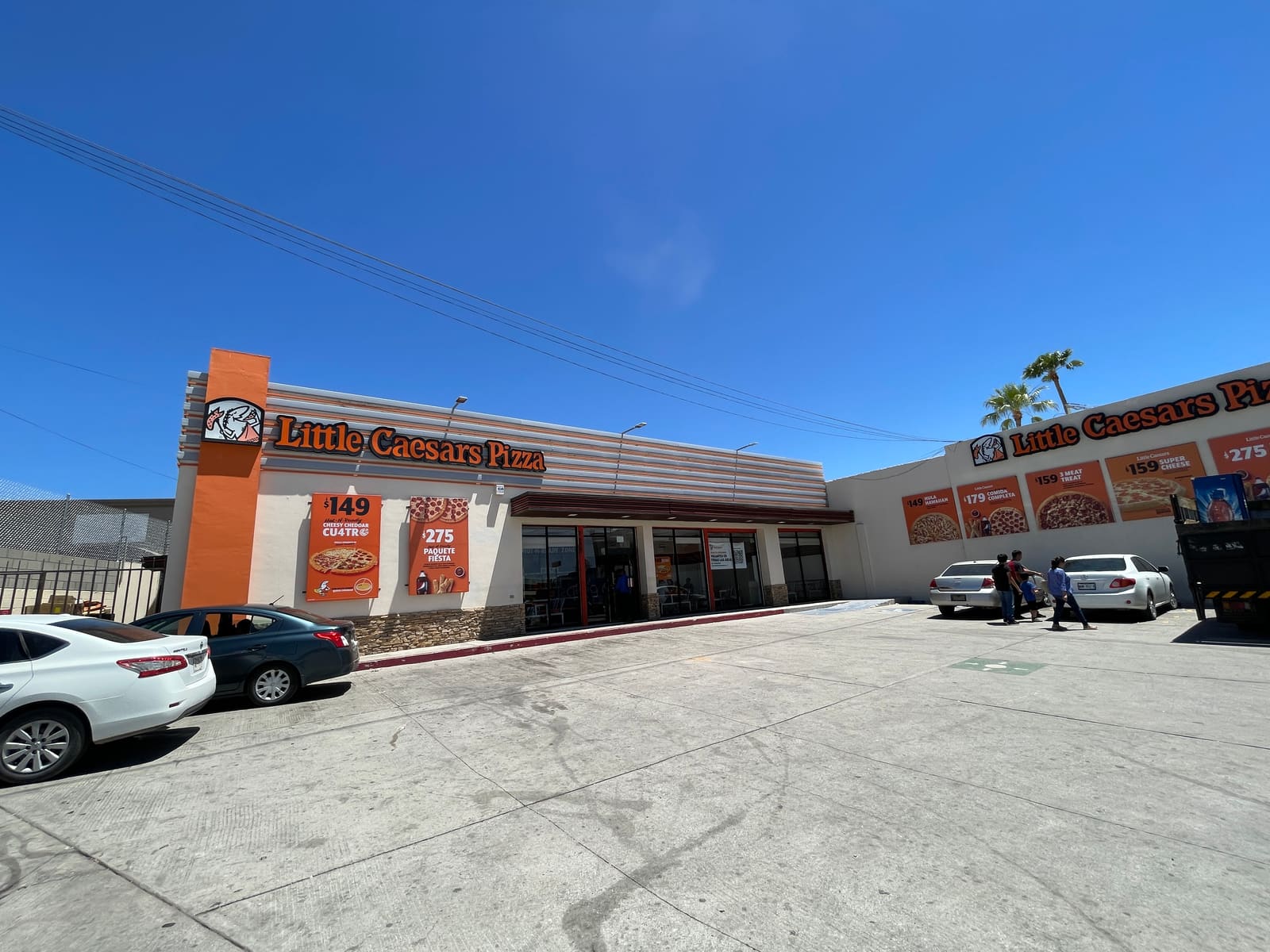 The Little Caesars in Santa Ana, bigger and cleaner than you'd expect